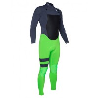 Neoprè Hurley Fusion 4/3 Verd Eléctric